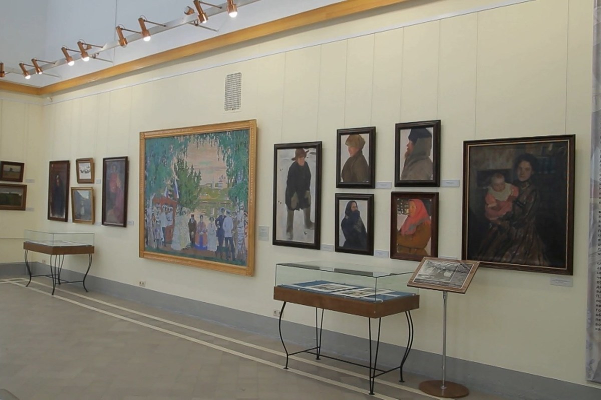 В костромском Романовском музее выставлены 19 новых работ Бориса Кустодиева