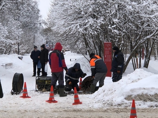 Работы по очистке ливневой канализации усилены в Вологде