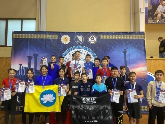 Калмыцкие «громовцы» привезли 20 медалей с первенства и чемпионата ЮФО по панкратиону