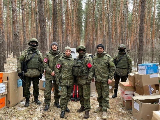 Ирина Текслер доставила помощь для солдат в зону СВО