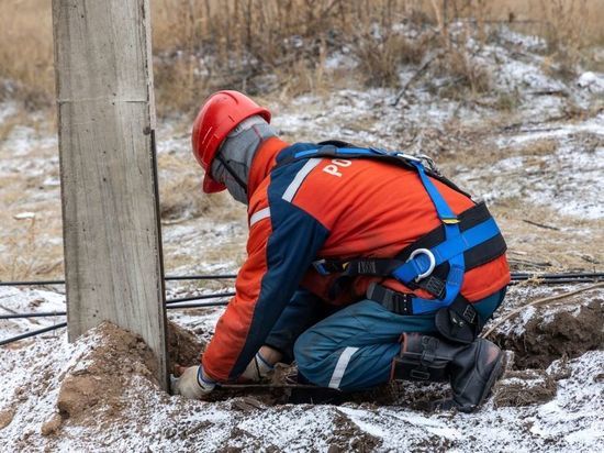 Вблизи Саяногорска идёт ремонт сетей