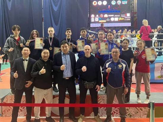 Кикбоксеры Бурятии завоевали 9 медалей чемпионата и первенства ДФО