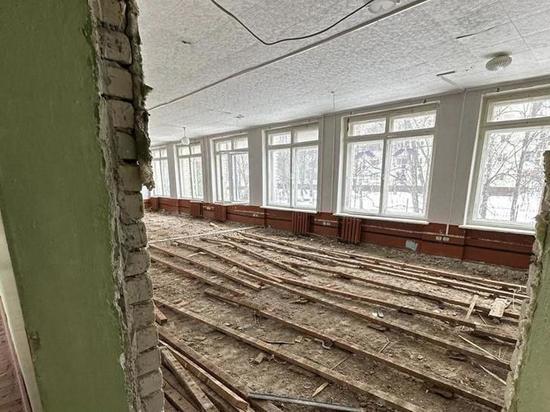 В Белгородской области начали обновлять Губкинскую школу с углубленным изучением отдельных предметов