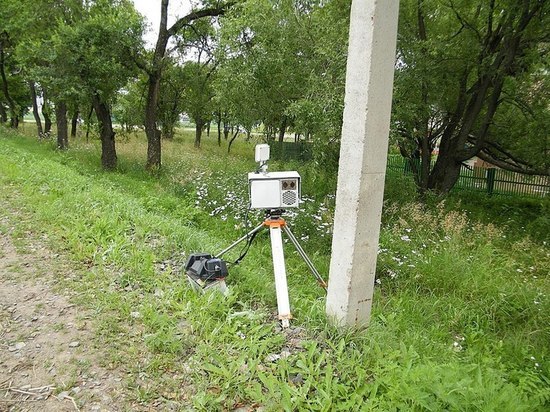 Воронежец разбил на обочине дороги камеру для фиксации ПДД за полмиллиона рублей