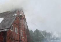 В Новгородской области в городе Пестово на улице Филадельфина 7 марта случился пожар