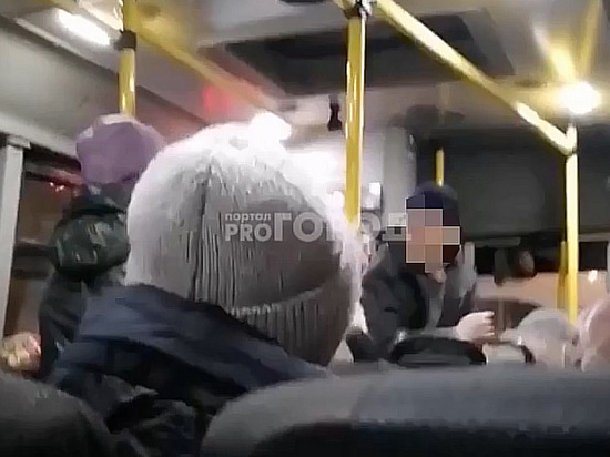 В Новочебоксарске пьяный пассажир ударил женщину в автобусе