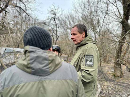 Белгородский губернатор посетил военнослужащих-срочников