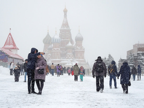 На Москву идут аномальные 20-градусные морозы