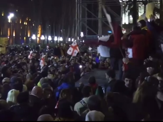 Протестующие в Тбилиси потребовали отставки правительства и досрочных парламентских выборов