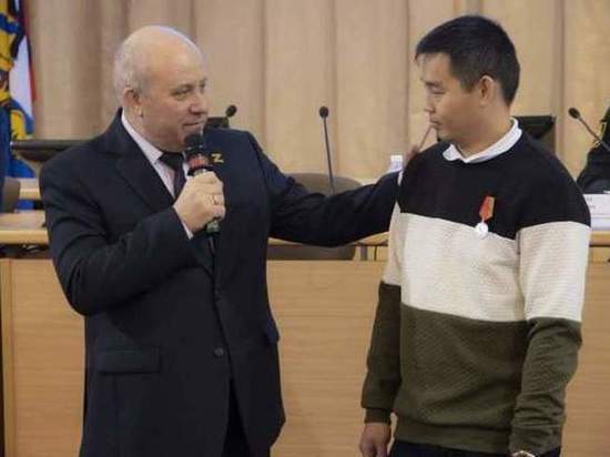 Медалью Жукова наградили хабаровчанина, вернувшегося из зоны СВО