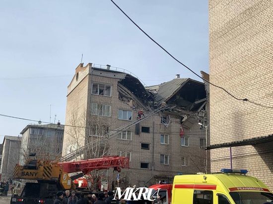 Взрыв газа в доме на Боровой в Чите мог произойти из-за его утечки