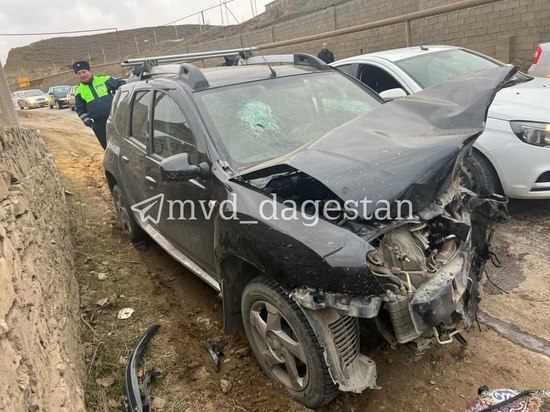 В аварии в Дагестане пострадали четверо