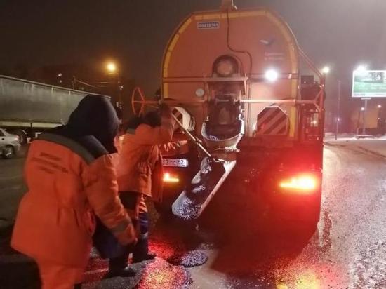 За неделю в Рязани ликвидировали аварийные выбоины на 21 улице