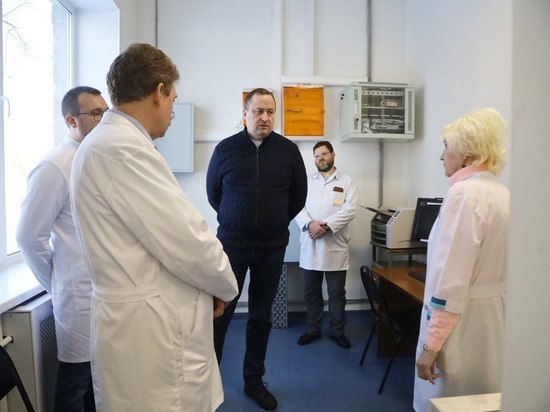 В поликлиническом отделении №1 Серпуховской областной больницы открыли отремонтированный рентген-кабинет
