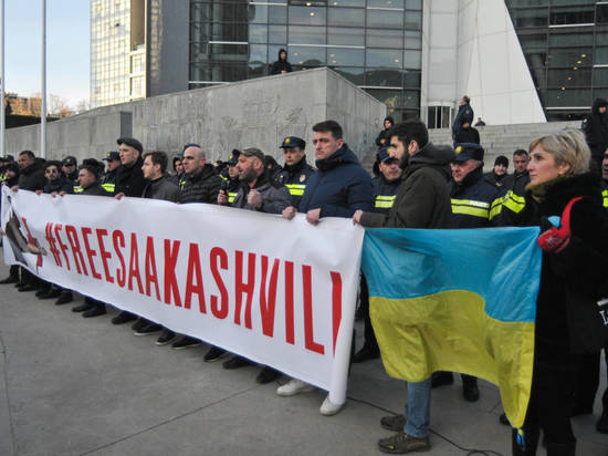 В Грузию прибыли воевавшие на Украине сторонники Саакашвили