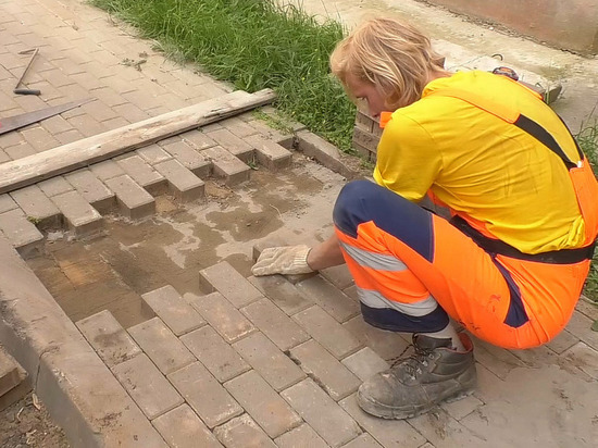 В Кирове готовятся благоустроить 19 тротуаров