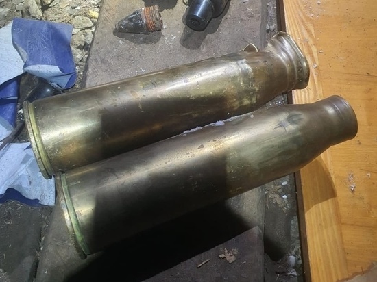 В гараже на Ланской улице нашли снаряды