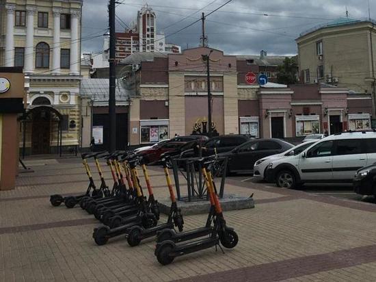 Воронежцам напомнили о штрафах за нарушения при передвижении на электросамокатах