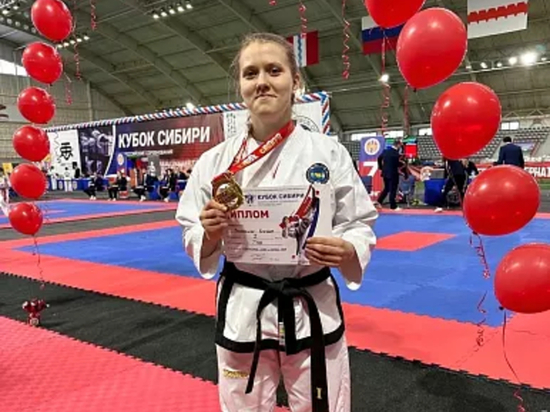 Тульская спортсменка стала победительницей турнира по тхэквондо МФТ «Кубок Сибири»