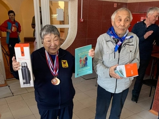Пенсионеры из Читы победили в зимней спартакиаде Забайкалья