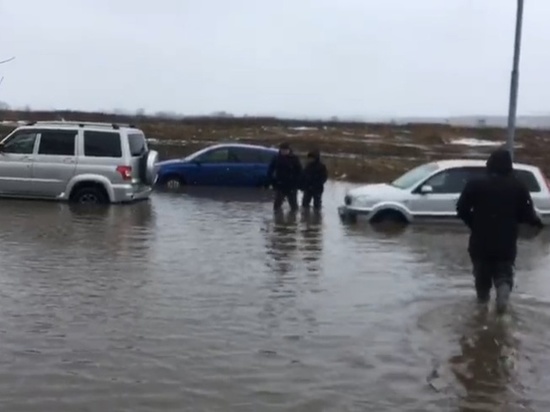 В Орловской области из-за осадков ушли под воду дороги и мосты