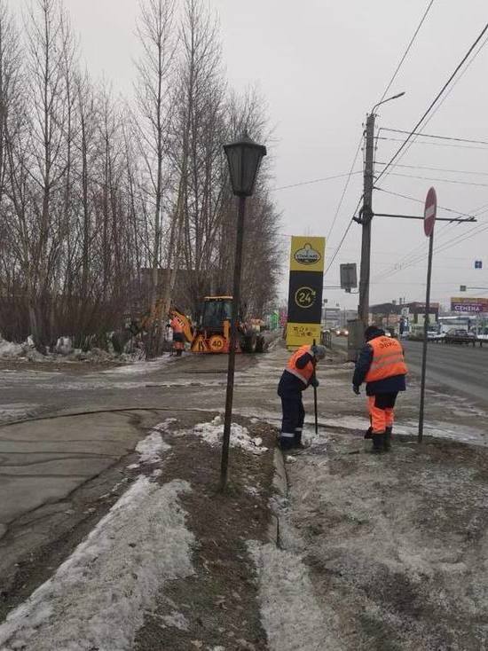 Газоны и разделительные полосы очистят от мусора в Челябинске