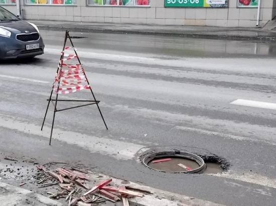 Пензенских водителей предупредили о препятствии на улице Урицкого