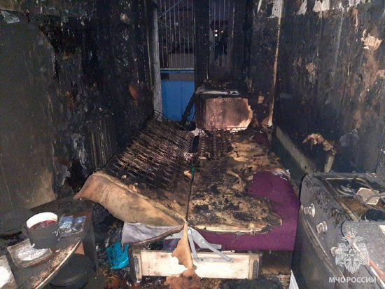 В пожаре в Ижевске 13 марта погиб 36-летний мужчина и пострадала 55-летняя женщина