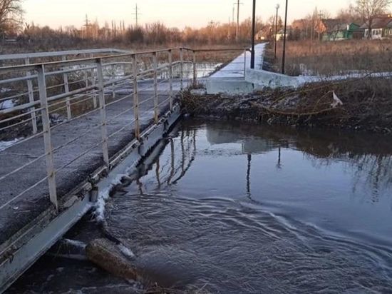 В Кирсанове установилась стабильная ситуация с паводком