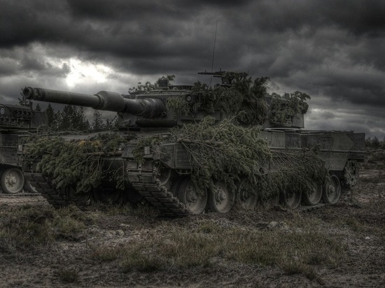 Российские танкисты ликвидировали выявленную в укрытии бронетехнику ВСУ