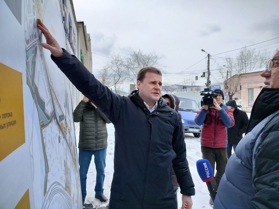 Министру Чекункову показали проект Читинского квартала в столице Забайкалья