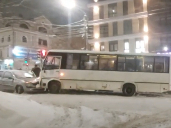 В Кирове плохая погода привела к росту числа аварий