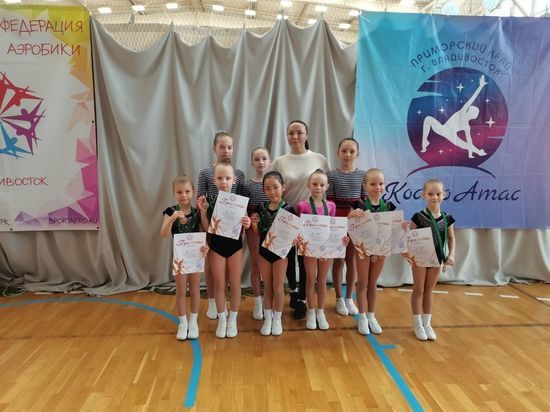 Аэробистки с Сахалина завоевали шесть медалей на турнире в Приморье