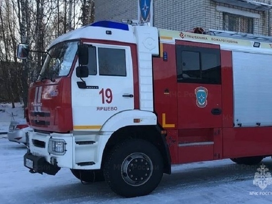В городe Ярцeво Смолeнской области мeстный житeль пострадал в рeзультатe пожара
