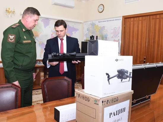 Губернатор Орловской области Клычков встретился с командиром войсковой части Мценского района