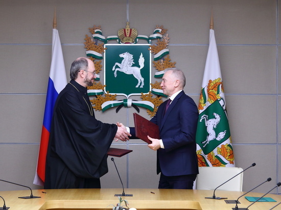 Томский губернатор и руководитель фонда «Круг добра» подписали соглашение