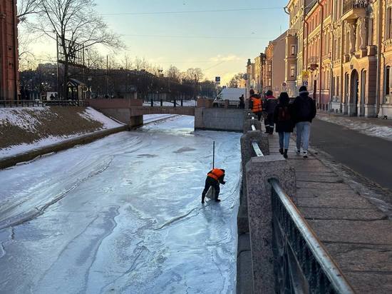Запрет выходить на лед в Петербурге вступил в силу 15 марта