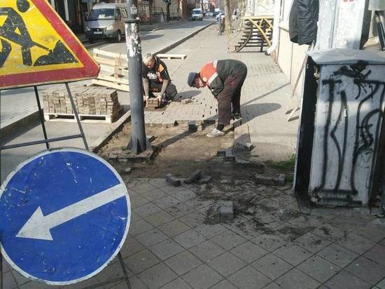 Стартовала реконструкция улицы Чапаева в Краснодаре