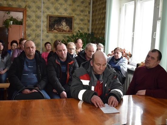 Глава Оленинского округа Тверской области встретился с работниками ЖКХ