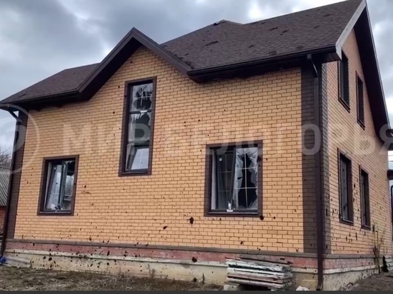 В Белгороде пострадавший при ночном обстреле дом был выдан семье взамен разрушенного 3 июля