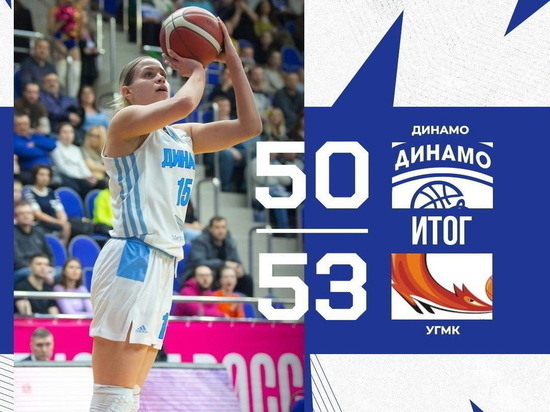 Баскетболистки курского «Динамо» проиграли соперницам из УГМК
