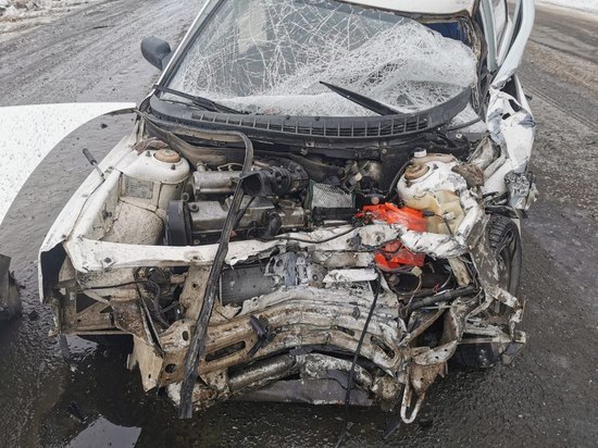 На трассе в Омской области пожилой водитель погиб в результате столкновения с КамАЗом