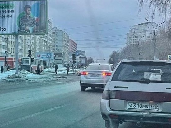 В Новосибирске на улице Котовского четвёртый день не работают светофоры
