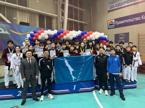 Тхэквондисты с Сахалина завоевали 54 медали чемпионата и первенства ДФО