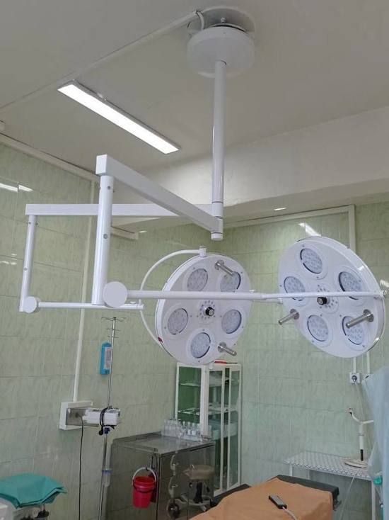 В тулунской больнице обновили световое оборудование