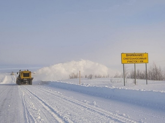 На дорогу Нарьян-Мар - Усинск водителям не рекомендуют выезжать