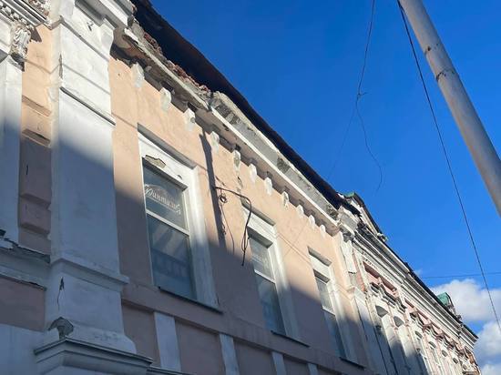 Все живы и хорошо: почему в Пензе не стремятся ремонтировать обвалившееся здание в центре города