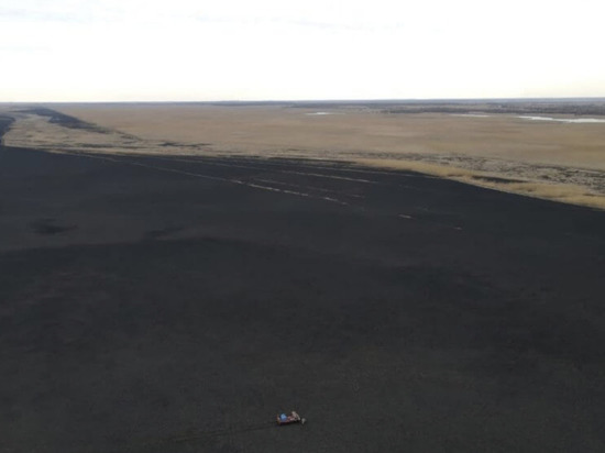 В Астраханском государственном заповеднике огонь уничтожил 4000 гектаров растительности