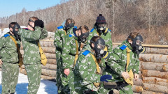 В Кемеровской муниципальном округе прошла военно-патриотическая игра "Зарница"