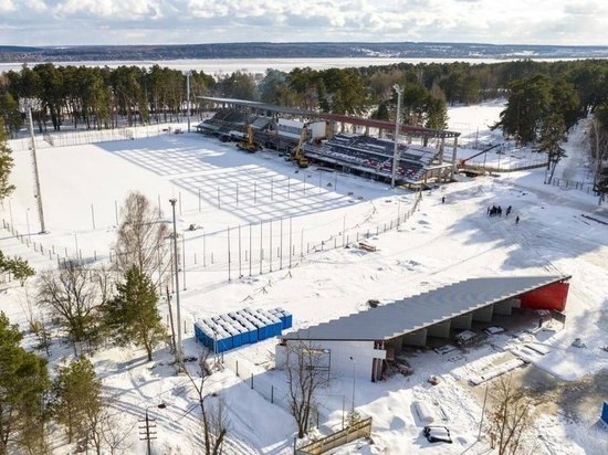 В Серпухове завершается реконструкция стадиона «Спартак»